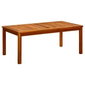 Solid acacia wood garden coffee table 110x60x45 cm by vidaXL, Garden tables - Ref: Foro24-316401, Price: 124,71 €, Discount: %