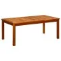 Mesa de centro de jardín madera maciza de acacia 110x60x45 cm de vidaXL, Mesas de jardín - Ref: Foro24-316401, Precio: 124,68...