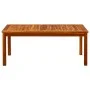 Mesa de centro de jardín madera maciza de acacia 110x60x45 cm de vidaXL, Mesas de jardín - Ref: Foro24-316401, Precio: 124,68...