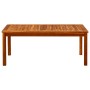Mesa de centro de jardín madera maciza de acacia 110x60x45 cm de vidaXL, Mesas de jardín - Ref: Foro24-316401, Precio: 107,91...