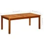 Mesa de centro de jardín madera maciza de acacia 110x60x45 cm de vidaXL, Mesas de jardín - Ref: Foro24-316401, Precio: 124,68...