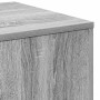 Mesitas auxiliares 3 piezas madera contrachapada gris Sonoma