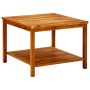 Solid acacia wood coffee table 60x60x45 cm by vidaXL, Coffee table - Ref: Foro24-316403, Price: 60,78 €, Discount: %