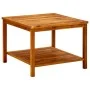 Solid acacia wood coffee table 60x60x45 cm by vidaXL, Coffee table - Ref: Foro24-316403, Price: 63,85 €, Discount: %
