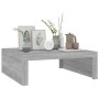 Mesa de centro madera de ingeniería gris Sonoma 100x100x35 cm