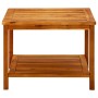 Solid acacia wood coffee table 60x60x45 cm by vidaXL, Coffee table - Ref: Foro24-316403, Price: 60,78 €, Discount: %