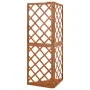 Corner trellis solid fir wood 50x50x145 cm by vidaXL, Pergolas, arches and garden trellises - Ref: Foro24-316407, Price: 69,5...