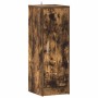 Mueble zapatero madera contrachapada roble ahumado 32x35x92 cm