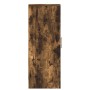 Mueble zapatero madera contrachapada roble ahumado 32x35x92 cm