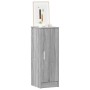 Zapatero de madera contrachapada gris Sonoma 32x35x92 cm