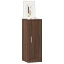 Mueble zapatero madera contrachapada roble marrón 32x35x92 cm
