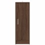 Mueble zapatero madera contrachapada roble marrón 32x35x92 cm