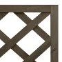 Corner lattice planter made of gray fir wood 40x40x150 cm by vidaXL, Pots and planters - Ref: Foro24-316412, Price: 62,05 €, ...