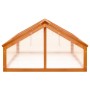 Gewächshaus aus braunem Fichtenholz, 114 x 80 x 50 cm von vidaXL, Gewächshäuser - Ref: Foro24-316415, Preis: 111,84 €, Rabatt: %
