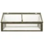 Gewächshaus aus grauem Tannenholz, 114 x 80 x 50 cm von vidaXL, Gewächshäuser - Ref: Foro24-316416, Preis: 141,22 €, Rabatt: %