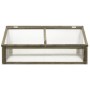 Gewächshaus aus grauem Tannenholz, 114 x 80 x 50 cm von vidaXL, Gewächshäuser - Ref: Foro24-316416, Preis: 125,67 €, Rabatt: %
