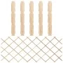 Trellis fences 5 pcs solid fir wood 180x80 cm by vidaXL, fence panels - Ref: Foro24-316422, Price: 39,16 €, Discount: %