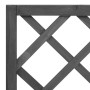 Gitter-Gartenpflanzkasten aus schwarzem Fichtenholz 70x30x135cm von vidaXL, Töpfe und Pflanzgefäße - Ref: Foro24-316427, Prei...