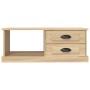 Mesa de centro madera contrachapada roble Sonoma 90x50x35 cm