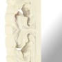 Hand-carved solid white mango wood mirror 50x50 cm by vidaXL, Mirrors - Ref: Foro24-321641, Price: 34,63 €, Discount: %