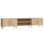 Mueble de TV roble Sonoma 180x31,5x40 cm madera de ingeniería en Muebles TV | Comprar online en Foro24