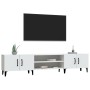 Mueble de TV blanco 180x31,5x40 cm madera de ingeniería en Muebles TV | Comprar online en Foro24