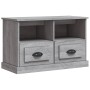 Mueble para TV madera contrachapada gris Sonoma 80x35x50 cm en Muebles TV | Comprar online en Foro24
