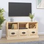 Mueble para TV madera contrachapada roble Sonoma 100x35x50 cm en Muebles TV | Comprar online en Foro24