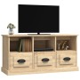 Mueble para TV madera contrachapada roble Sonoma 100x35x50 cm en Muebles TV | Comprar online en Foro24