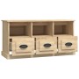 Mueble para TV madera contrachapada roble Sonoma 100x35x50 cm en Muebles TV | Comprar online en Foro24