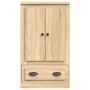 Aparador de madera contrachapada roble Sonoma 60x35,5x103,5 cm
