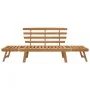 Garden bench 2 in 1 190 cm solid acacia wood by vidaXL, garden benches - Ref: Foro24-316471, Price: 167,10 €, Discount: %