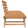 2 in 1 Gartenbank 190 cm massives Akazienholz von vidaXL, Gartenbänke - Ref: Foro24-316471, Preis: 160,68 €, Rabatt: %