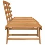 Garden bench 2 in 1 190 cm solid acacia wood by vidaXL, garden benches - Ref: Foro24-316471, Price: 167,10 €, Discount: %