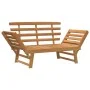 Garden bench 2 in 1 190 cm solid acacia wood by vidaXL, garden benches - Ref: Foro24-316471, Price: 167,10 €, Discount: %