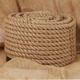 Cuerda 100% yute 20 mm 100 m
