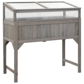 Elevated planter with greenhouse 110x54x120 cm fir by vidaXL, Pots and planters - Ref: Foro24-316472, Price: 184,75 €, Discou...