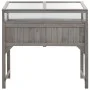 Elevated planter with greenhouse 110x54x120 cm fir by vidaXL, Pots and planters - Ref: Foro24-316472, Price: 184,75 €, Discou...