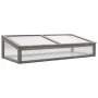 Elevated planter with greenhouse 110x54x120 cm fir by vidaXL, Pots and planters - Ref: Foro24-316472, Price: 184,75 €, Discou...