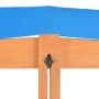 Sandbox with adjustable fir wood roof 115x115x115 cm by vidaXL, sandboxes - Ref: Foro24-316473, Price: 99,58 €, Discount: %