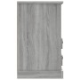 Mesita de noche color gris Sonoma 43x36x60 cm