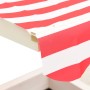 Sandbox with adjustable white and red fir wood roof UV50 by vidaXL, sandboxes - Ref: Foro24-316476, Price: 95,42 €, Discount: %