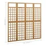 Screen/Trellis with 4 panels solid fir wood 161x180 cm by vidaXL, Room dividers - Ref: Foro24-316479, Price: 112,81 €, Discou...