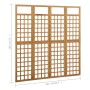 Sichtschutz/Gitter mit 4 Paneelen aus massivem Tannenholz 161x180 cm von vidaXL, Raumteiler - Ref: Foro24-316479, Preis: 107,...