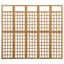 Sichtschutz/Gitter mit 5 Paneelen aus massivem Tannenholz 201,5 x 180 cm von vidaXL, Raumteiler - Ref: Foro24-316480, Preis: ...