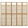 Sichtschutz/Gitter mit 5 Paneelen aus massivem Tannenholz 201,5 x 180 cm von vidaXL, Raumteiler - Ref: Foro24-316480, Preis: ...