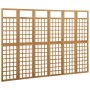 6-panel fir wood screen/trellis 242.5x180 cm by vidaXL, Room dividers - Ref: Foro24-316481, Price: 135,82 €, Discount: %