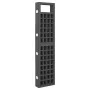 Screen/Trellis with 6 panels of black spruce wood 242.5x180 cm by vidaXL, Room dividers - Ref: Foro24-316485, Price: 158,63 €...