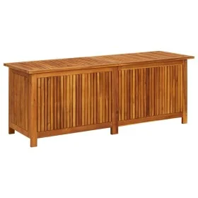 Garden storage box solid acacia wood 150x50x58 cm by vidaXL, Outdoor storage boxes - Ref: Foro24-316491, Price: 202,76 €, Dis...