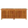 Garden storage box solid acacia wood 150x50x58 cm by vidaXL, Outdoor storage boxes - Ref: Foro24-316491, Price: 222,45 €, Dis...